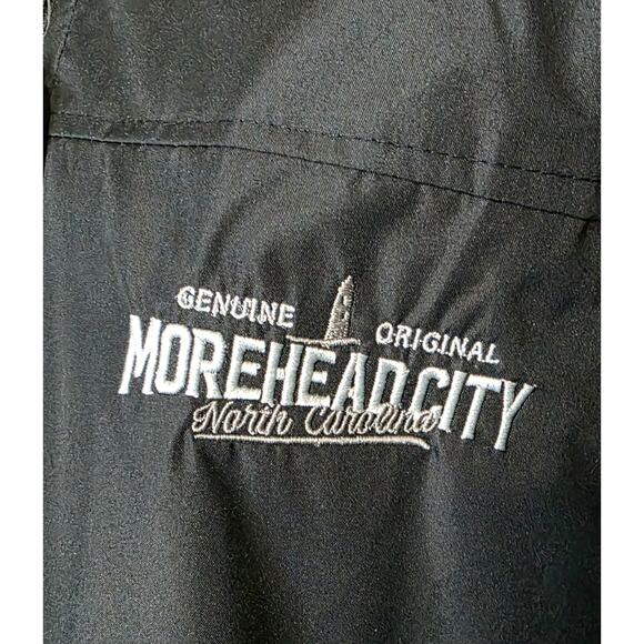 Morehead City North Carolina Logo Jacket‎ Black Size L NWT - Picture 2 of 6